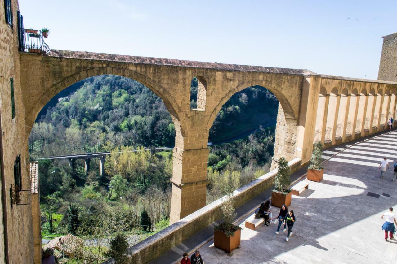 Appartamento Palazzo Sadun Pitigliano Buitenkant foto